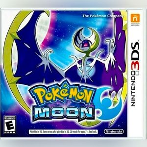 Pokémon Moon (Nintendo 3DS, 2016)